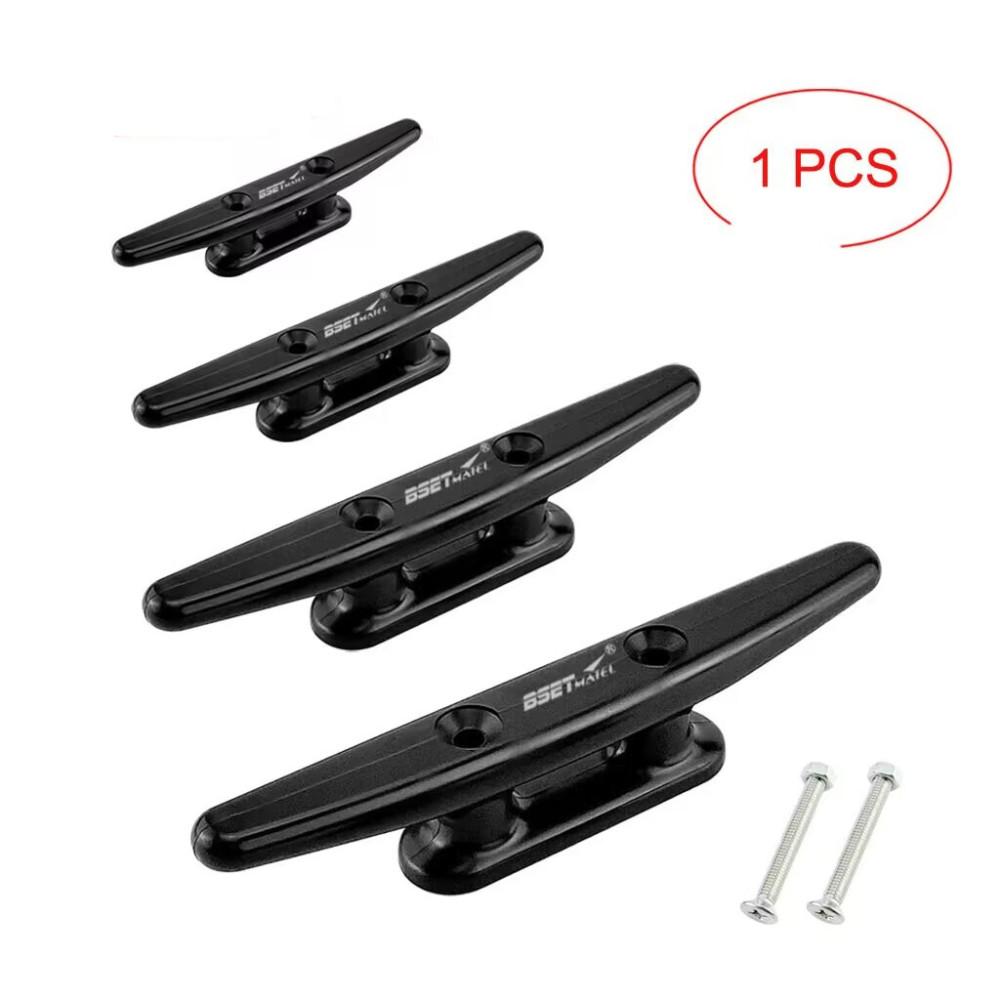 Нейлоновый пластик, низкая плоская планка, планка с открытым основанием, морская лодка, яхта, палубная линия, веревочная стяжка, оборудование для лодки, аксессуары