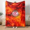 Toluca Print Flannel Blanket High Quality Warm Comfortable Cover for All Seasons Perfect for Gifts Home Decor