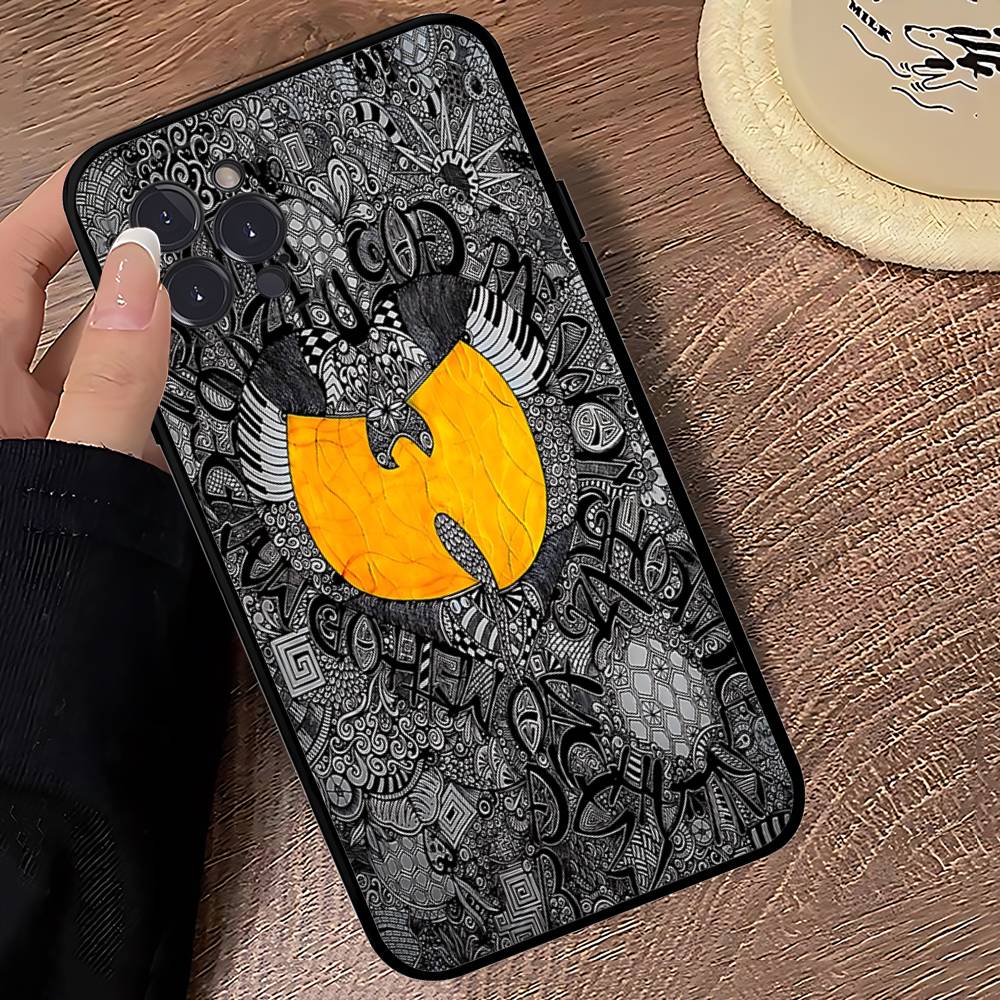 W-WU-T-TANG C-CLAN For IPhone 17 16 15 14 13 12 11 Pro Max 17 Air Pro Max Back Cover Phone Case