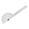 Угломер Транспортир Нержавеющая Сталь 180 Градусов Полукруглый Угловая Линейка Измерительный Инструмент