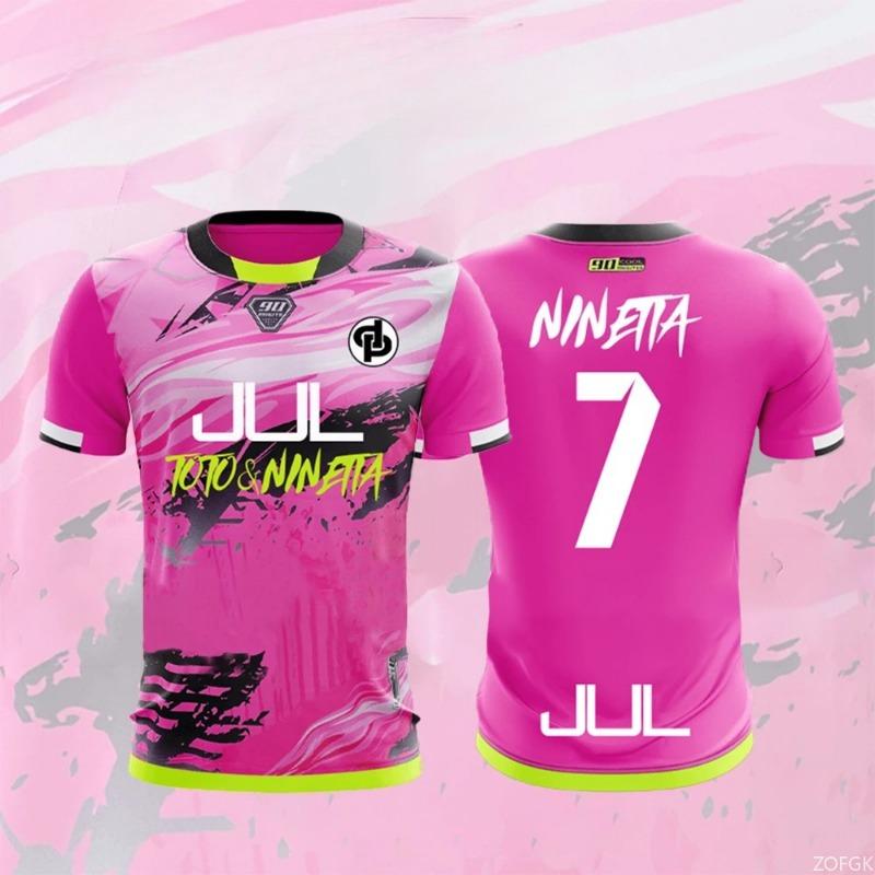 Новая футболка Maillot JUL Летняя Молодежная Дышащая и Быстросохнущая Тренировочная