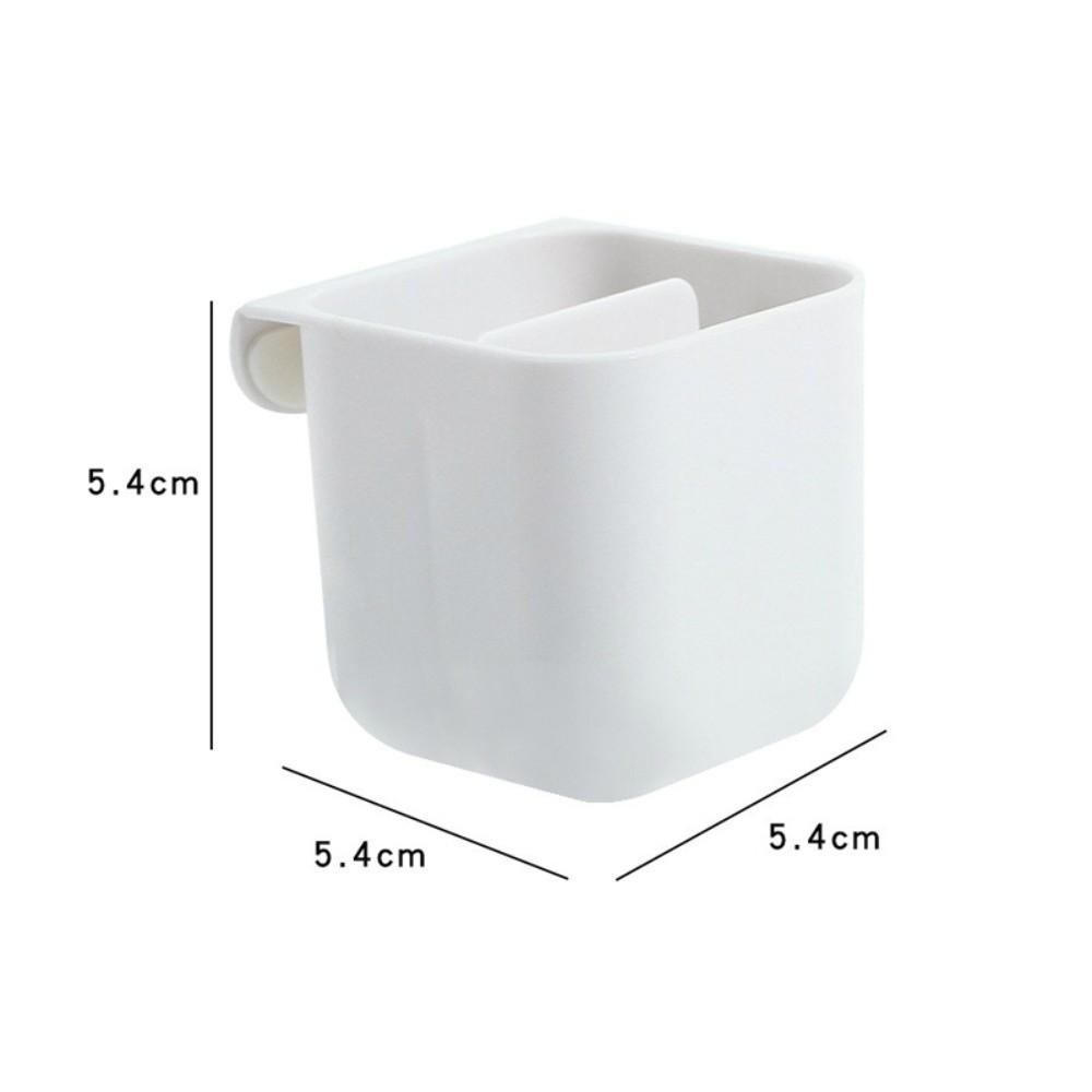 Plastic Desk Pen Holders Multifunctional Wall Mounted Storage Box PC Screen Pen Holder Office Use