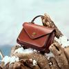 Bag Leather Vegetable Tanned Cowhide High-end Simple Temperament Women's Bag Portable Shoulder Messenger Mail Carrier