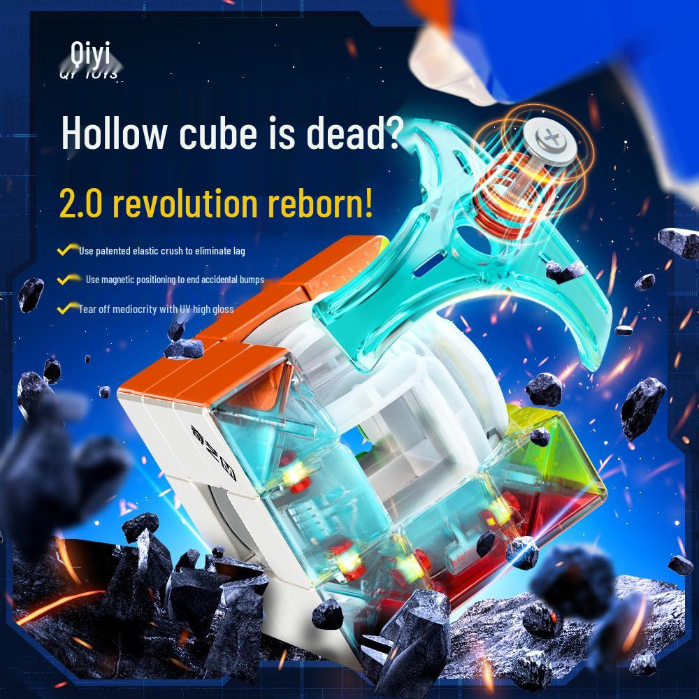 QiYi Hollow Magnetic 3x3 Speed Cube H-Cube