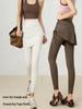 Women's High-Waist Yoga Skirt Pants with Pockets - Slimming, Anti-Exposure, Tight-Fitting, with Drawstring