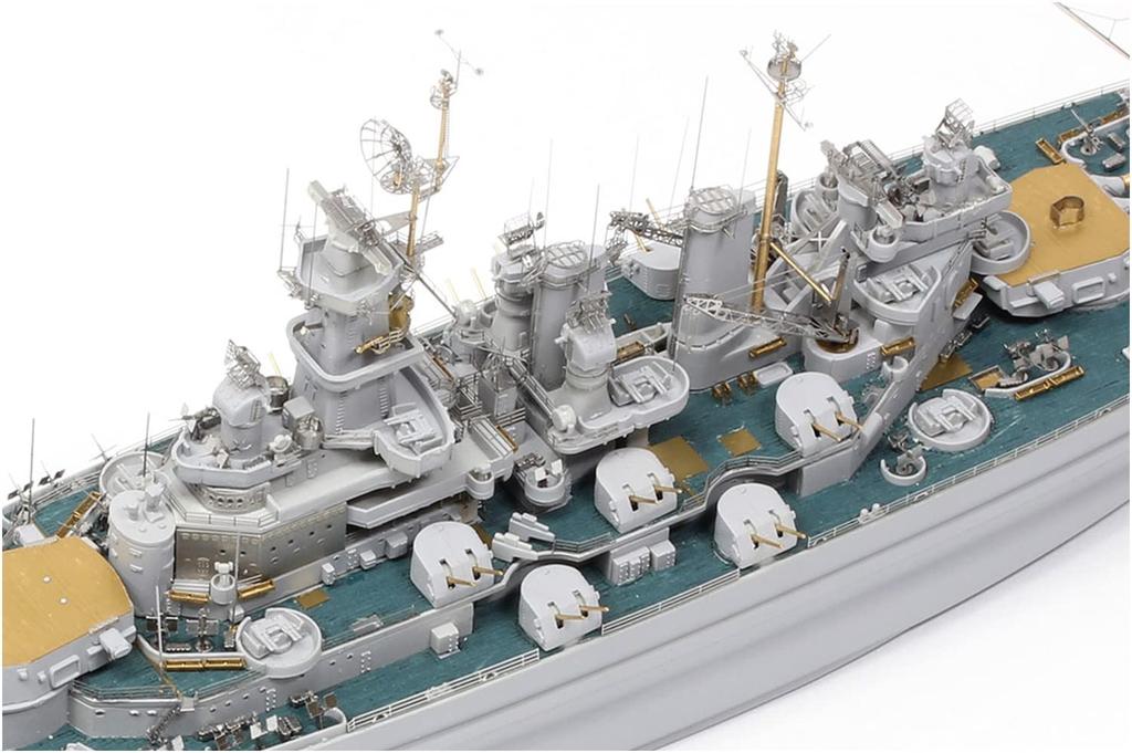 I Love Kit 1/700 ВМС США Линкор USS North Carolina BB-55 Набор высшего класса Пластиковая модель ILK65704