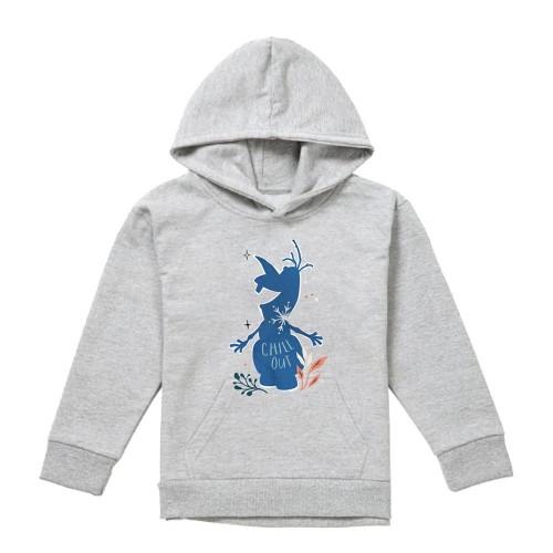 Frozen Childrens/Kids Chill Out Olaf Silhouette Heather Hoodie
