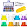YFFSFDC 100 Pcs Low Profile Fuses Mini Flat Fuse Set 3A 5A 7.5A 10A