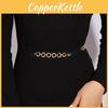 Shaped O Design Waist Chain Women Clothing Skirt Belt Jewelry Gifts Fashion