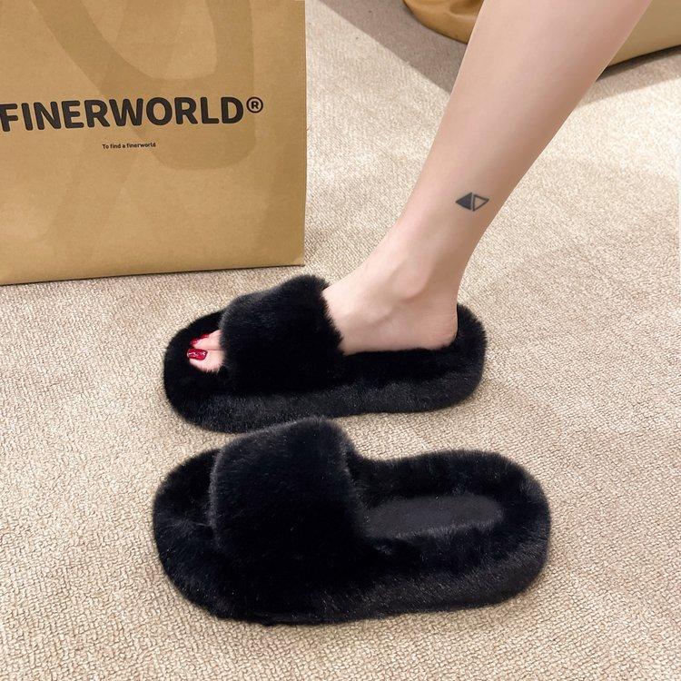 Домашние тапочки на толстой подошве для женщин, которые можно носить на улице, весна и осень 2024 года, новые маленькие тапочки с нескользящей подошвой из хлопка с утолщенной подошвой