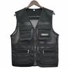 Men's Summer Mesh Multi-Pocket Sleeveless Vest - Outdoor Photography & Fishing Jacket for Middle-Aged & Elderly