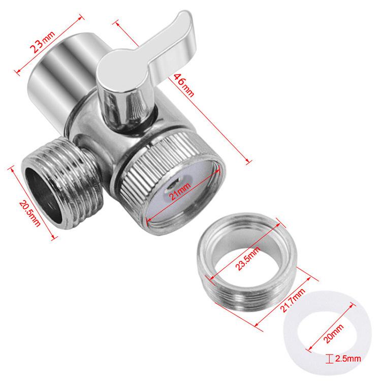 Water Tap Connector Switch Faucet Adapter Kitchen Sink Splitter Diverter Valve Bidet Shower Kichen Accessories