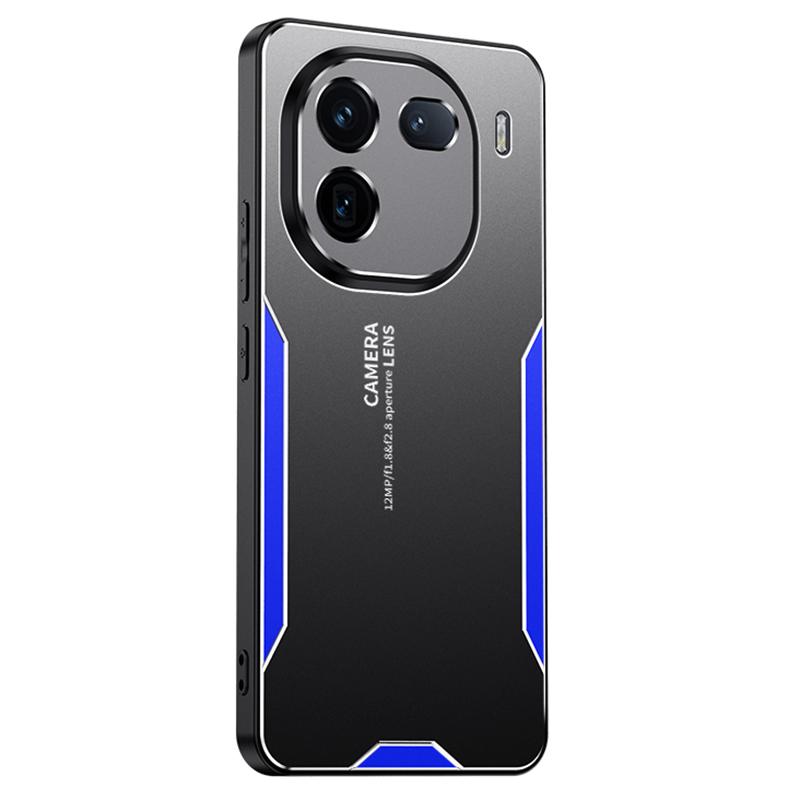 Для vivo iQOO 12 Pro 5G Металлический чехол Алюминиевый сплав+ПК+ТПУ Чехол для телефона Противоударный Защитник