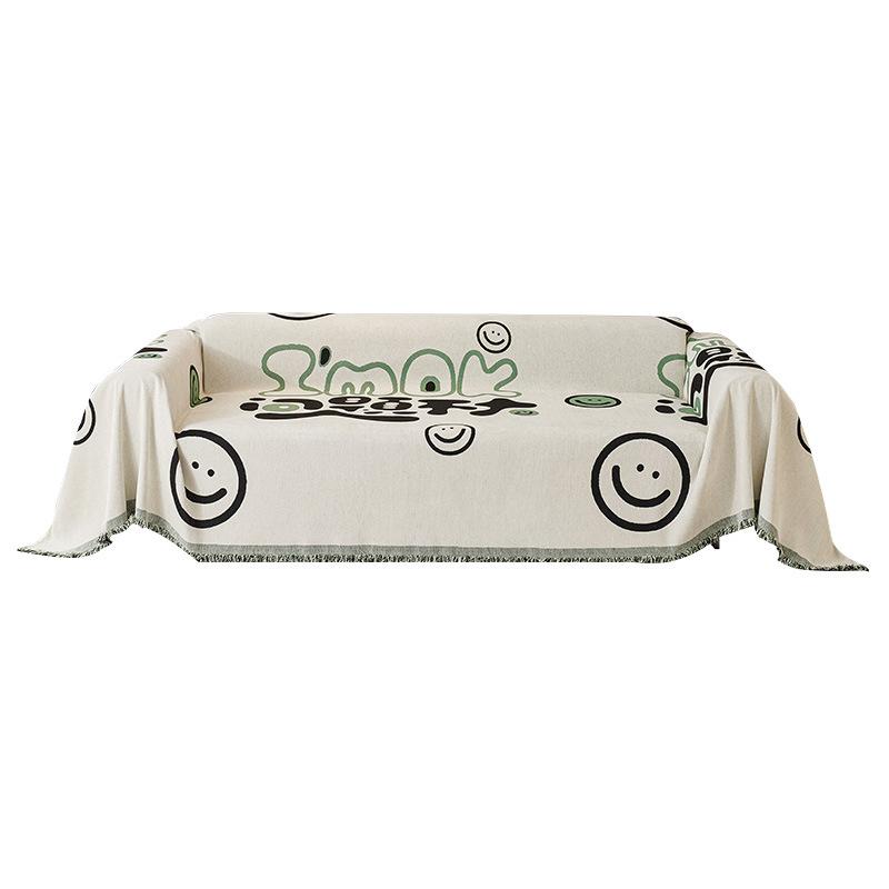 Sofa Cover Cloth Four Seasons Universal Full Cover Sofa Towel High-End Anti-Cat Scratch Sofa Cover Blanket