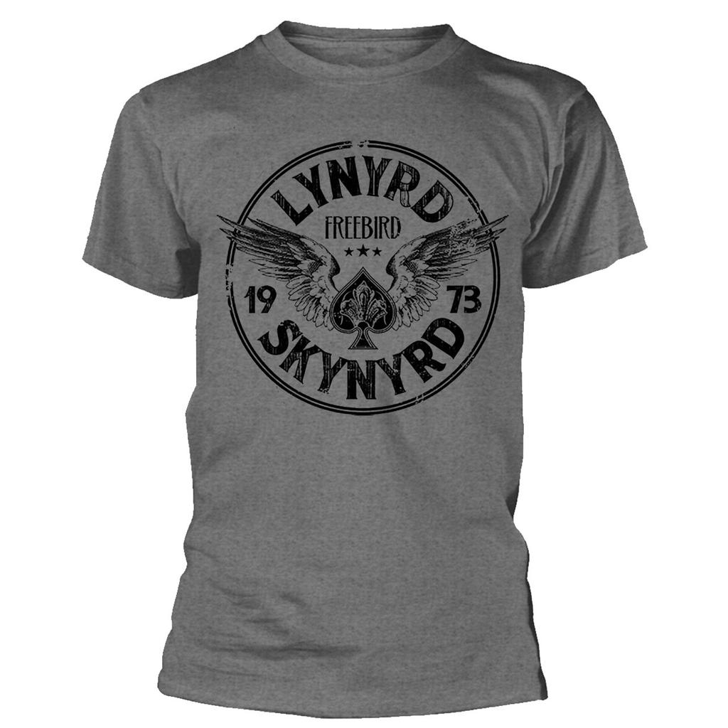Lynyrd Skynyrd Унисекс Взрослая Хлопковая Футболка Freebird Â´73 Wings