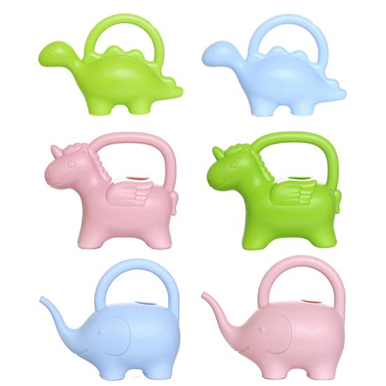 1/1,5 л Лейка Мультяшный Динозавр Лошадь Слон Стайлинг Лейка Просторная Большая Вместимость Лейка для Растений