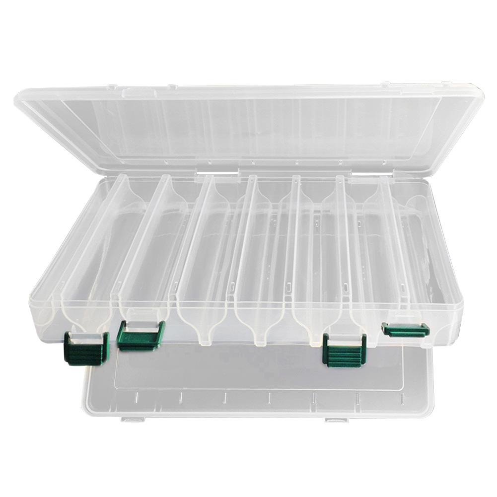 14 Grid Fishing Lure Bait Hooks Box Portable Double Sided Fishing Tool Storage Box Multifunctional for Fish Hook Lure Fake Bait