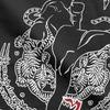 Muay Thai Tiger Jiu-jitsu футболка мужская бразильская боксерская винтажная футболка 100% хлопок футболки с коротким рукавом одежда больших размеров