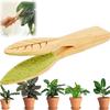 1/2/3Pcs Leaf Cleaning Tong with Wood Handle Indoor Outdoor Houseplant Plant Leaves