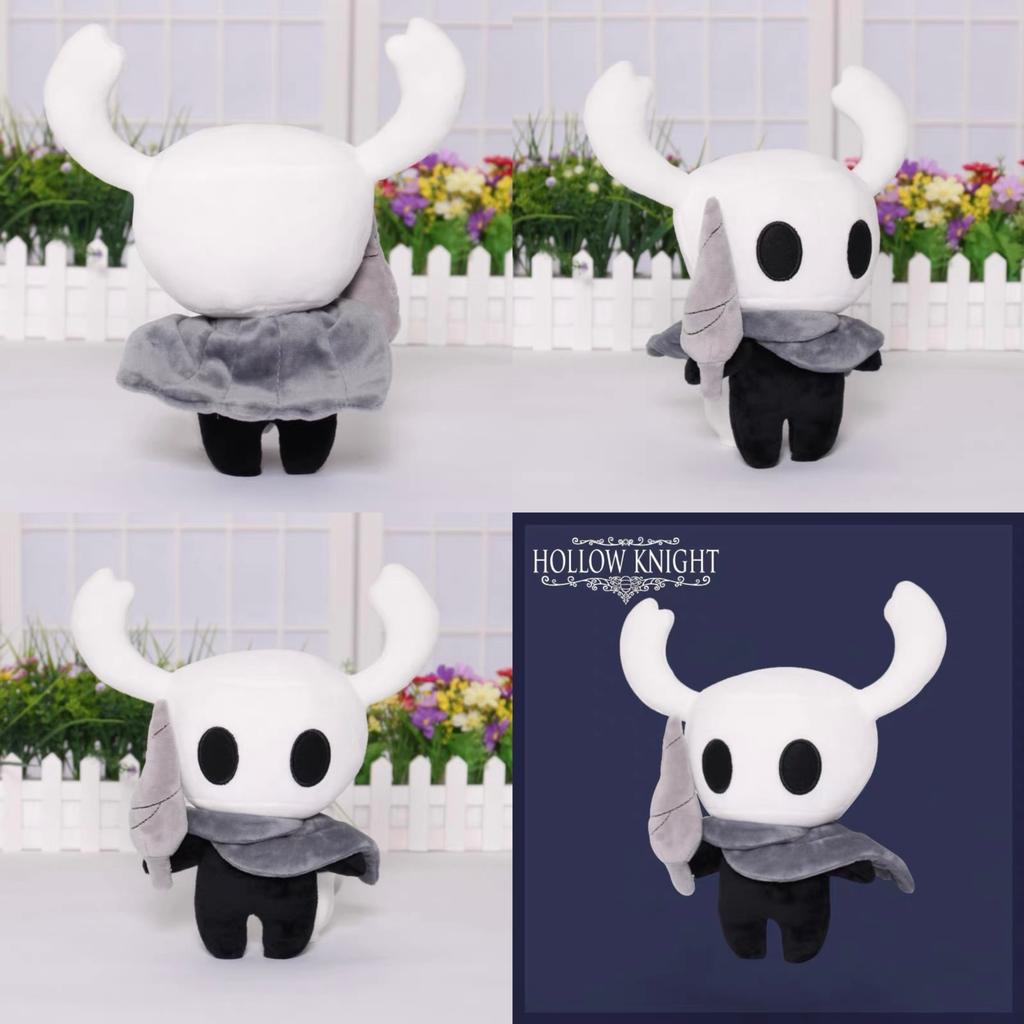 Милые Плюшевые Игрушки Hollow Knight Персонаж Игры Фигурка Призрака Кукла для Подарка на День Рождения Декор Комнаты Мальчика Коллекционный Предмет Пасхальный Подарок