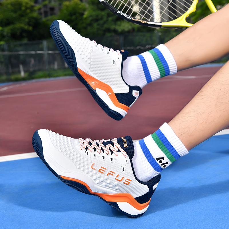 LEFUS Unisex Athletic Shoes Lightweight Badminton Shoes Table Tennis Shoes Golf and Tennis Shoes Women Shoes