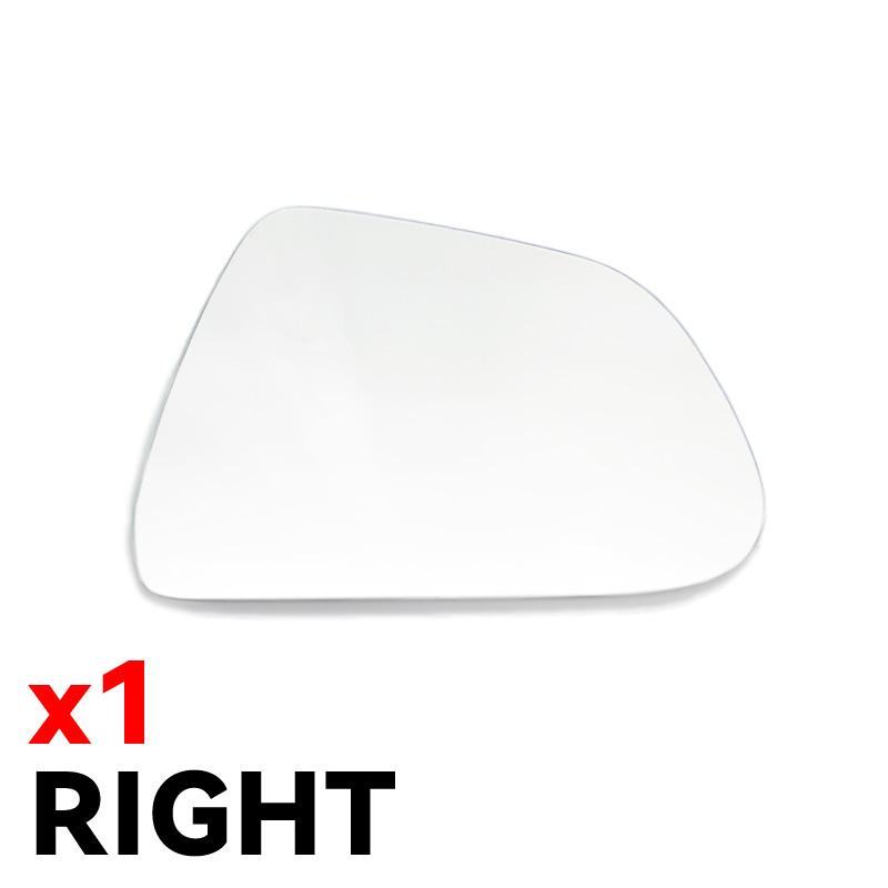 1 Pair Side Rearview Mirror Glass Lens for Tesla Model 3 2018 2019 2020 2025 Wide Angle View Anti Glare Model3