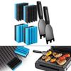 Cleaner Set: Versatile, Non-slip, for Removing Stubborn Grill Residue.