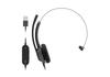 Cisco Systems Cisco Headset 321Q USB Wired Single Headphones USB Cable Connection Microsoft Teams Controller Carbon Black On-Ear Type-A