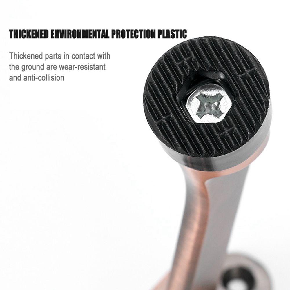 Цинк Цинковый сплав Противоугонный Сверхпрочный Принадлежности для спальни Напольный стопор для двери с откидным механизмом Фурнитура Дверной держатель Дверные упоры