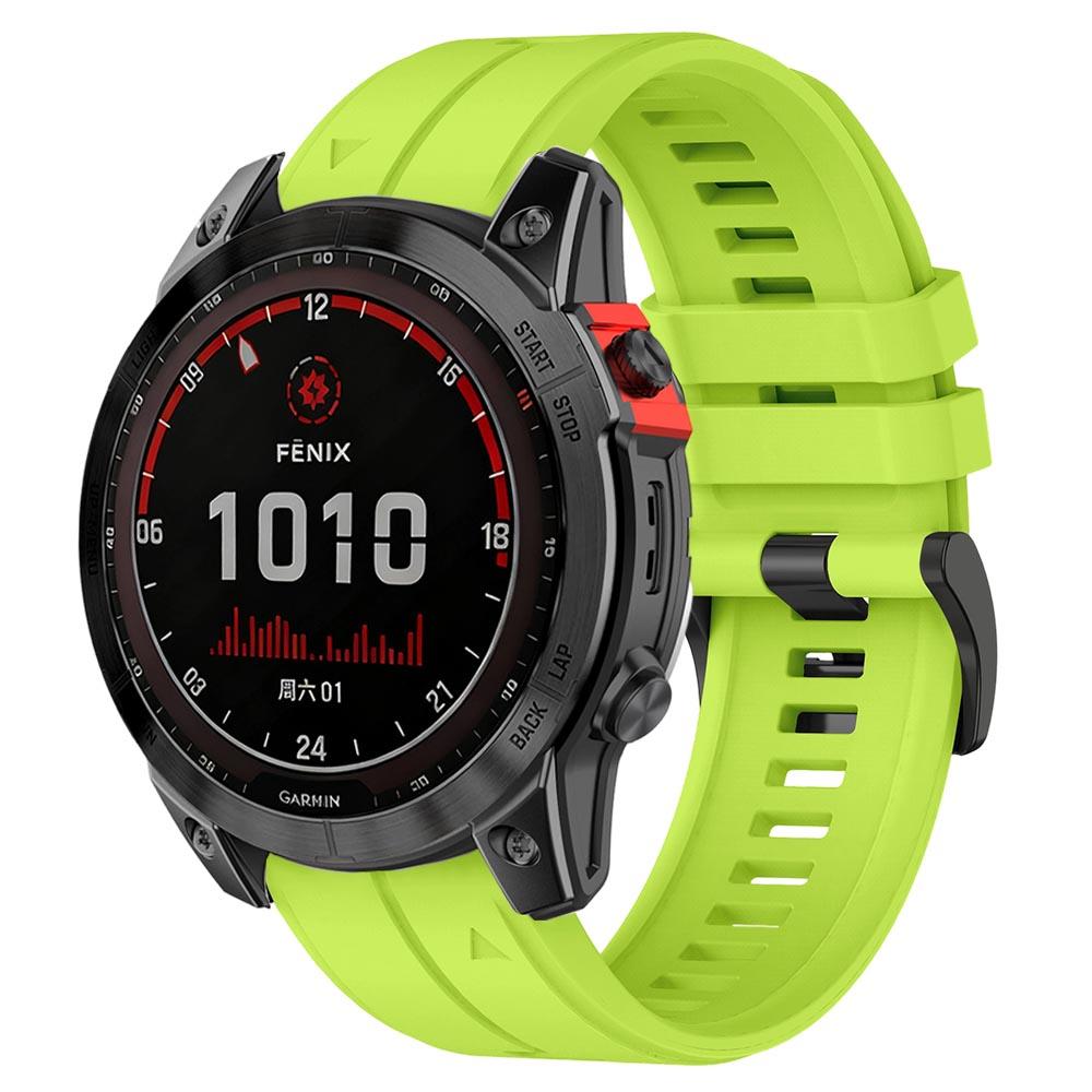 Силиконовый браслет для часов Garmin Fenix 7X 7 7S 6 6X Pro Ремешок для Fenix 5X 5S Plus 3HR 945 935 На запястье 20 22 26 мм QuickFit