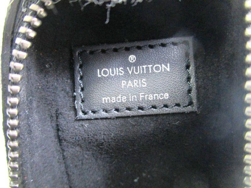 Подлинный футляр для мячей для гольфа LOUIS VUITTON Monogram Eclipse Andrews #9689, восстановленный