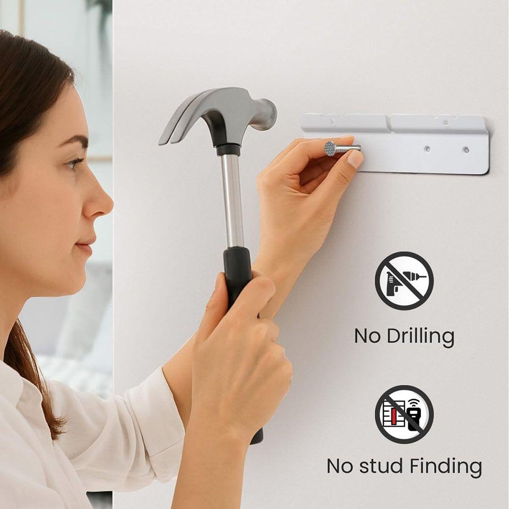 Stud-Free Calendar Brackets No-Drill Mounting Kit for Skylight Calendar Office