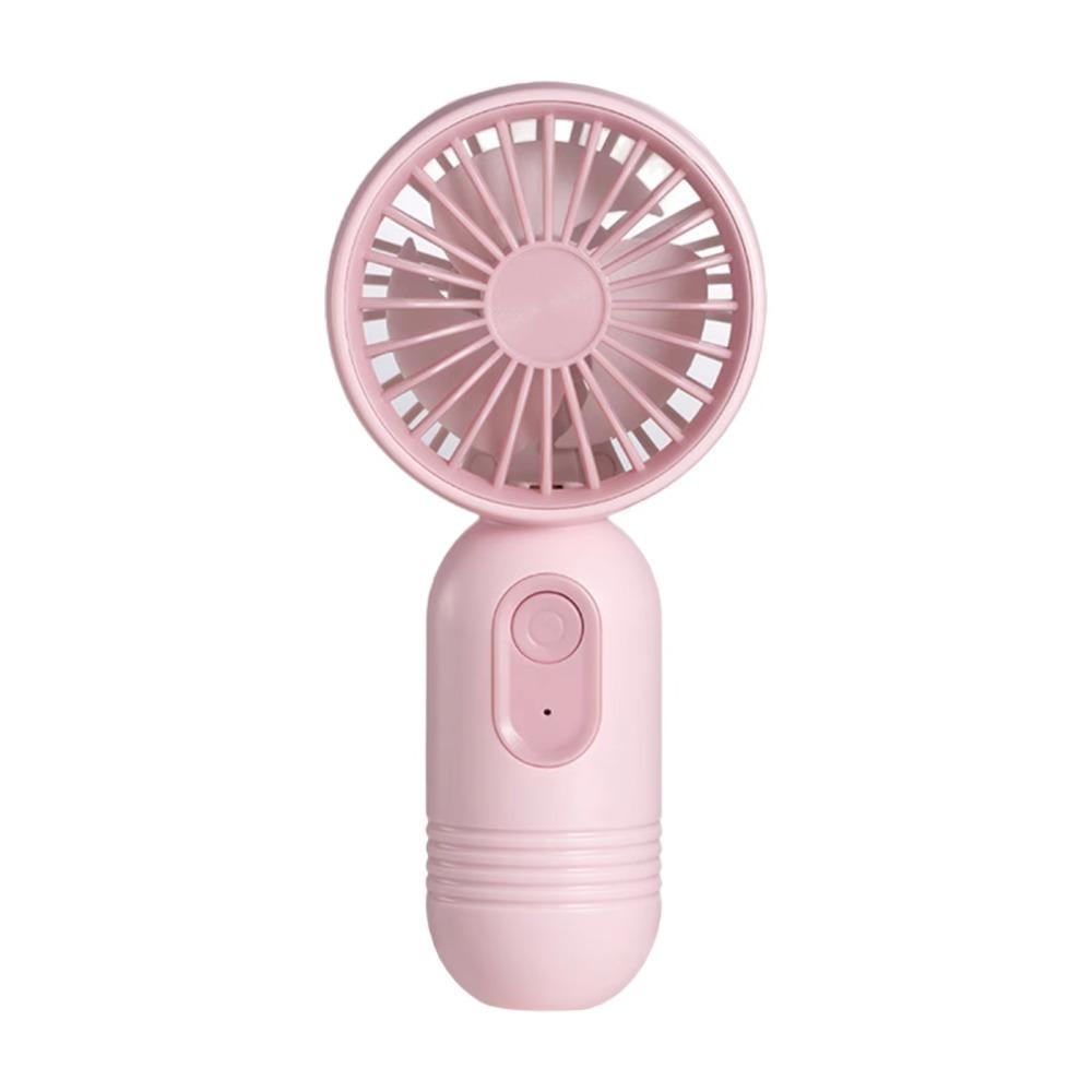 Low Noise Handheld Fan Mini Pocket Fan Household USB Rechargeable Fan Camping