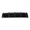Car Universal 5 Fin Rear Bumper Lip Diffuser Splitter Canard Protector Supplies