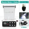 Dental Electric Micro Motor 2/4 Hole With Water Tank Automatic Water Supply System LED 1:1 1:5 Low-Speed Fiber Optic Handpiece