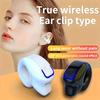 1Pc Bluetooth Open-Ear Clip Headphones with Long Battery Life, Universal Phone Control, Voice Call Noise Reduction, Compatible with All Smartphones.