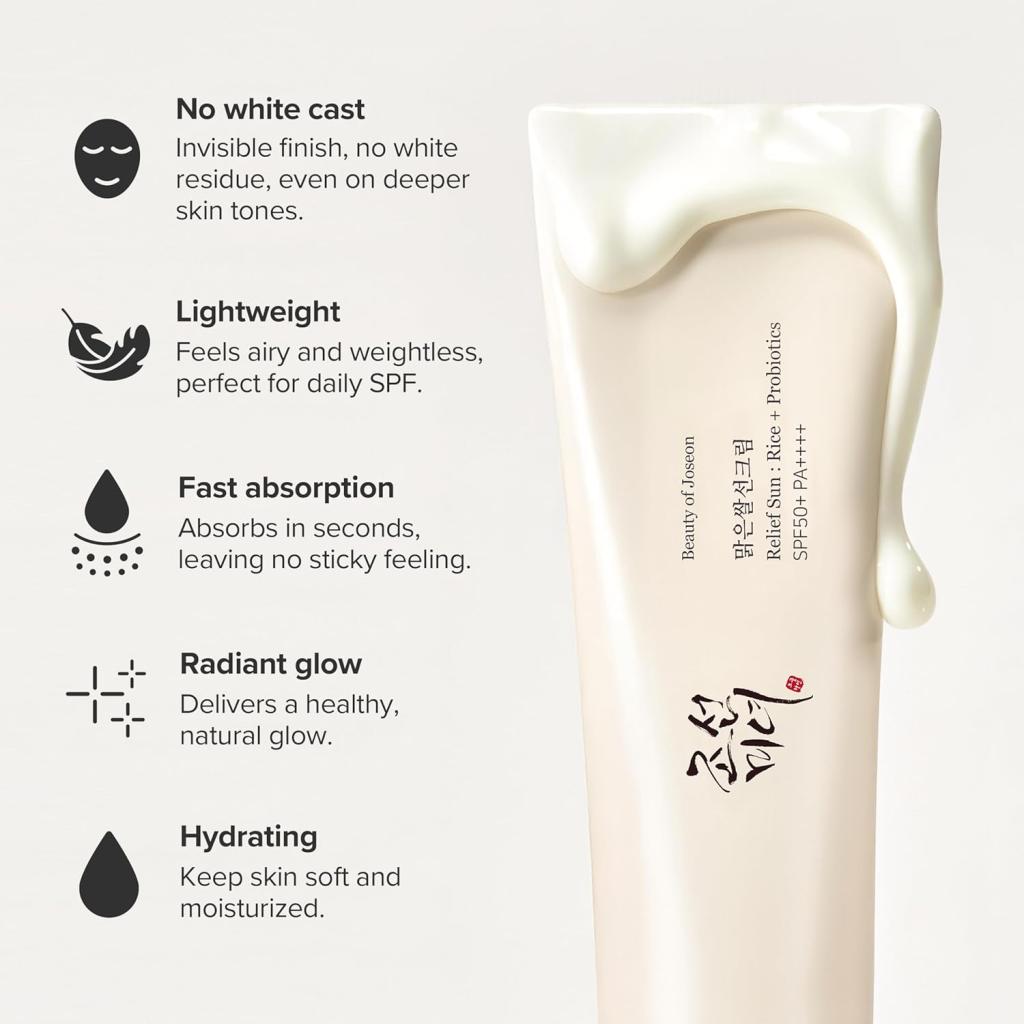 Beauty of Joseon Солнцезащитный крем Relief Sun Rice Probiotics SPF 50+/PA++++