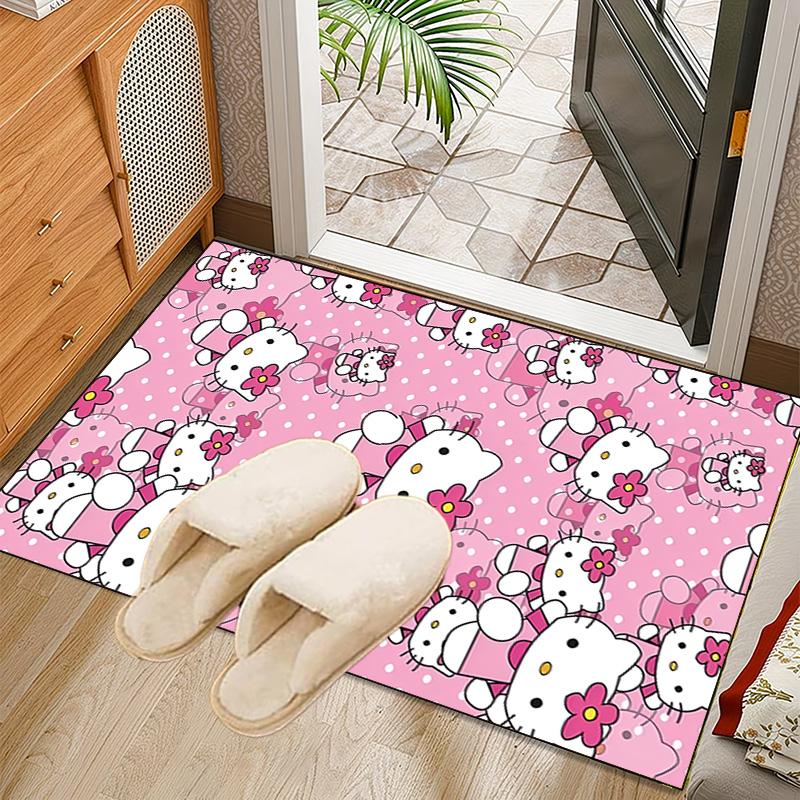 Kitty Party Rug Office Carpet Non-Slip Mat, Chair Rug Floor Covering for Gaming, Bedroom, Living Room , Home Decor Christmas Gift