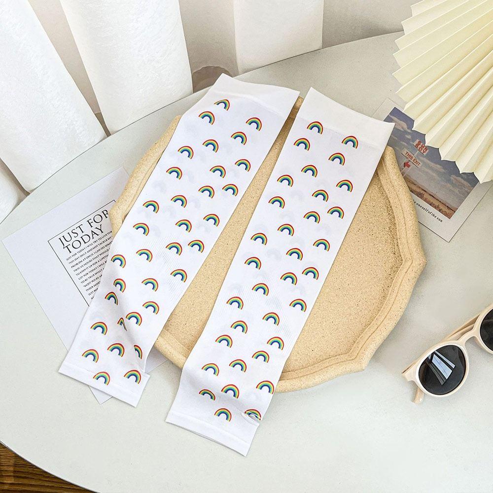 Защита рук от УФ-лучей Чехол Защитные перчатки от солнца Женские Перчатки Летний рукав из ледяного шелка Нарукавники