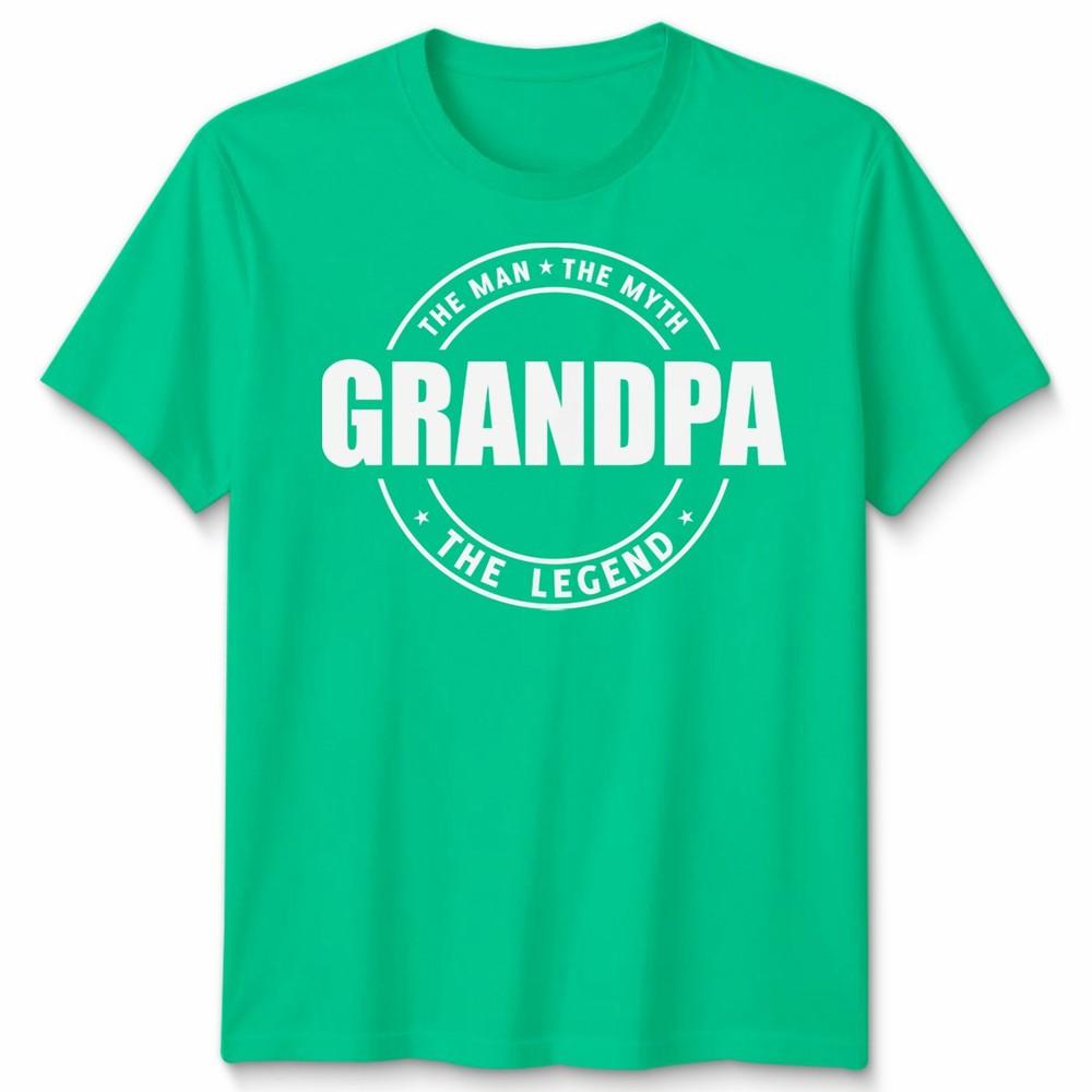 Grandad Unisex T Shirt The Unisex The Myth The Legend Fathers Day 2026 Tops Gift