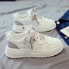 Spring New Little White Shoes Women's Shoes Student Breathable Versatile Sports Casual Board Shoes Soft Sole Spring and Autumn