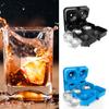 Формы для кубиков льда Diamond Ice Cube Molds Силиконовые гибкие формы для приготовления кубиков льда с крышкой для охлаждения коктейлей с виски, легкое извлечение