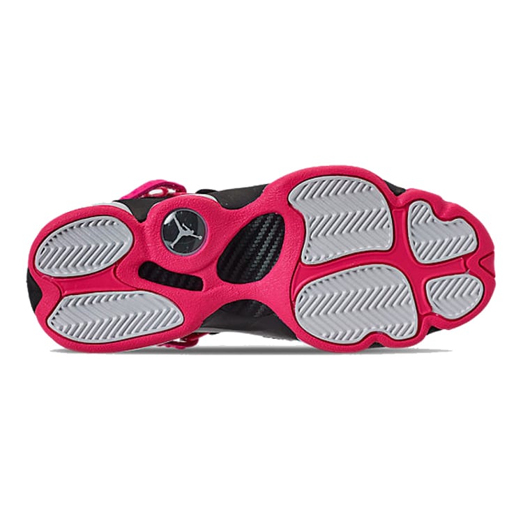 Jordan 6 колец Черный Гипер Розовый Белый GS 323399-061