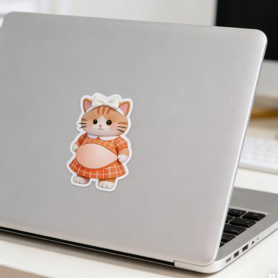 1 пара эластичных наклеек на живот с изображением животных для снятия тревоги и стресса. Наклейка с мультяшным медведем, собакой или кошкой, с эффектом ущипывания за живот, предотвращающая столкновения.