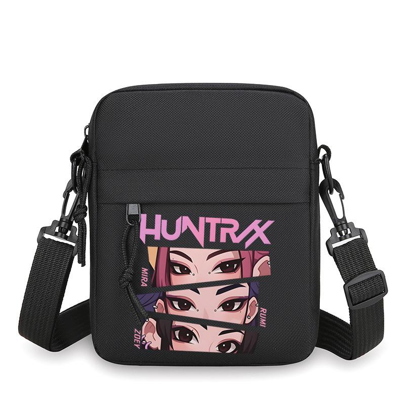 Animation Cartoon Peripheral Simple Multi-Function Portable Mini Square Bag Men'S Casual Shoulder Messenger Bag