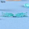 Figurines 5Pcs Micro Garden Landscape DIY Home Decoration Shark Moss Ornaments Bonsai Desk Decor