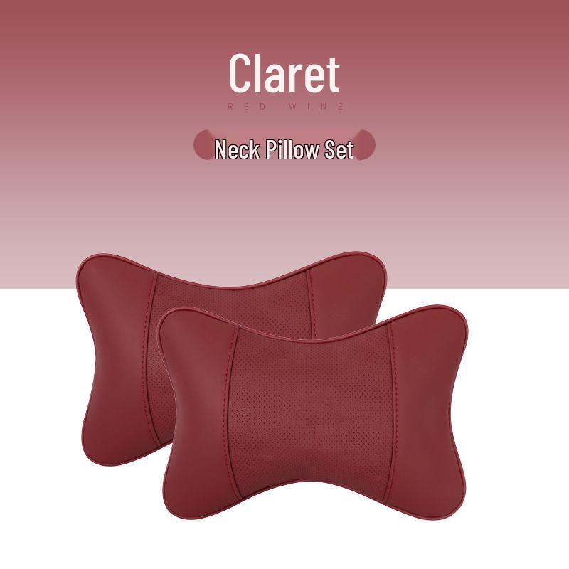 Комплект подушек для подголовника, шеи и поясницы для поддержки спины