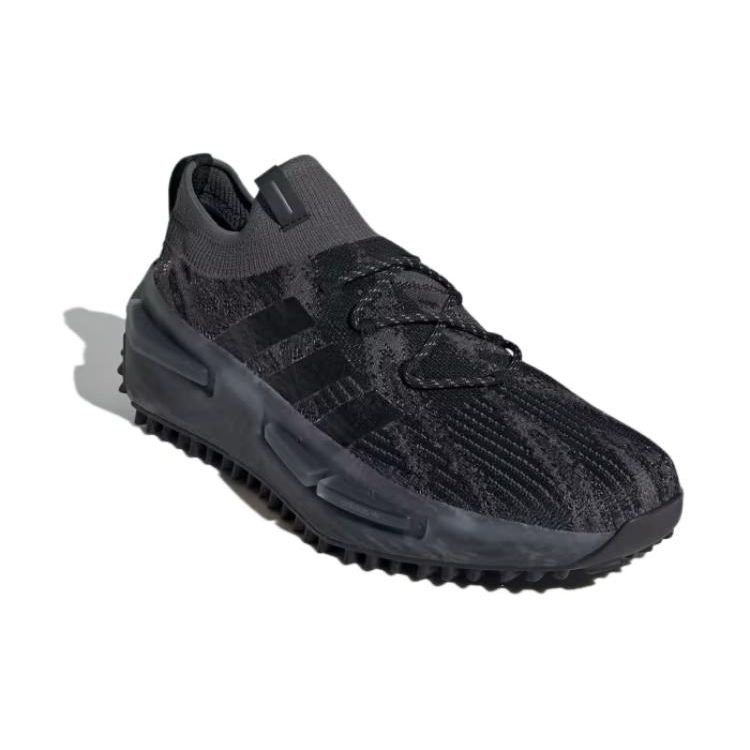 Adidas NMD_S1 Tiger Stripes - Черные мужские кроссовки Core-Black Grey-Five ID0654