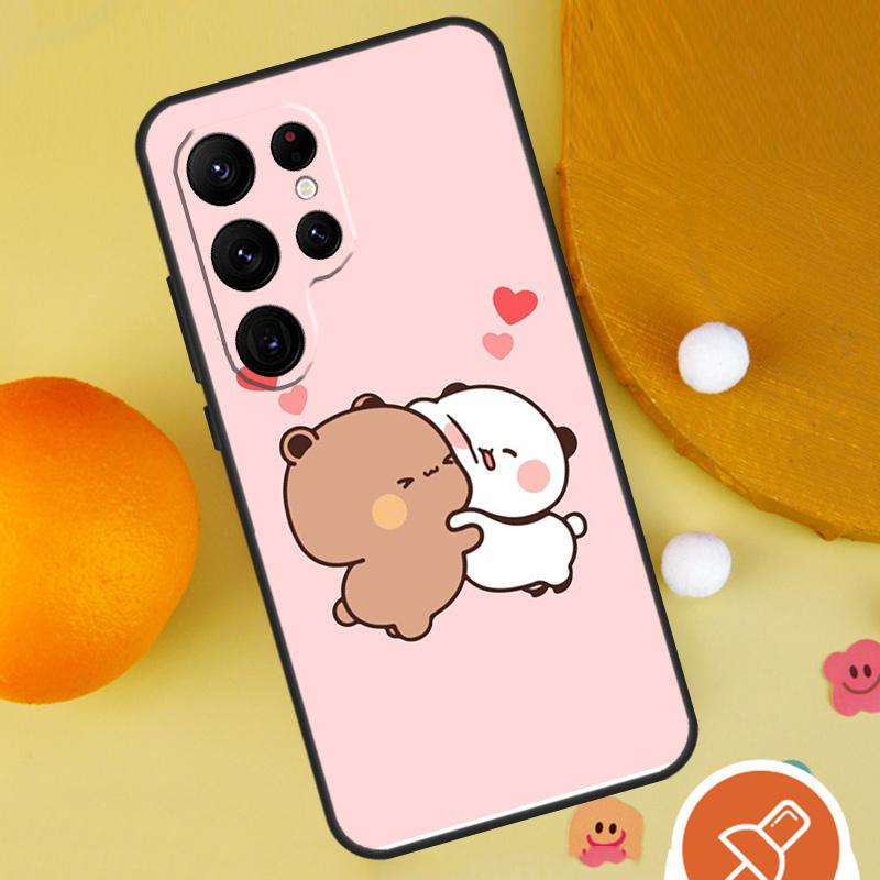 Милый Чехол Для Телефона BuBu DuDu Для Samsung Galaxy S25 Ultra S24 S23 S22 Ultra S9 S10 S20 Plus S21 FE Чехол