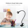 New USB Flexible Tube Adjustable LED Table Light With Clip Holder  Bedroom Study Reading Lamp Powered Eye Protection Desk Lights